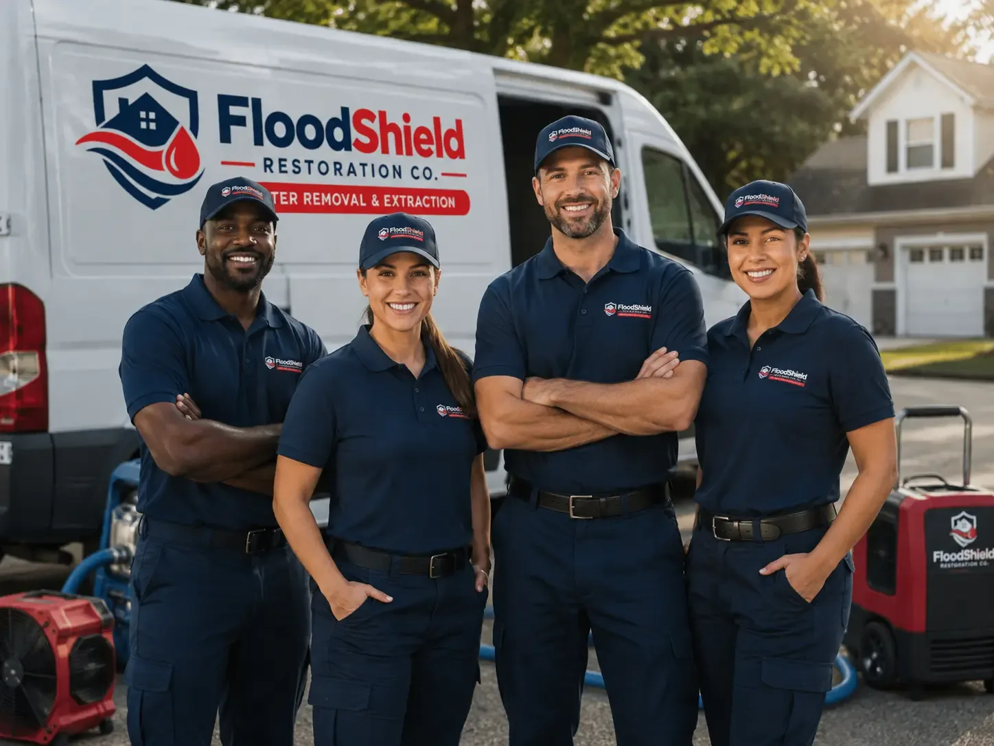 Flood Damage Restoration company in Montgomery, TX
